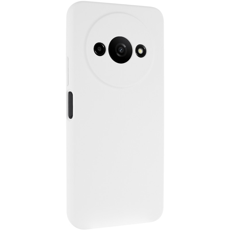 Чохол Silicone Cover Lakshmi Full Camera (AAA) на Xiaomi Redmi A3 (Білий / White)