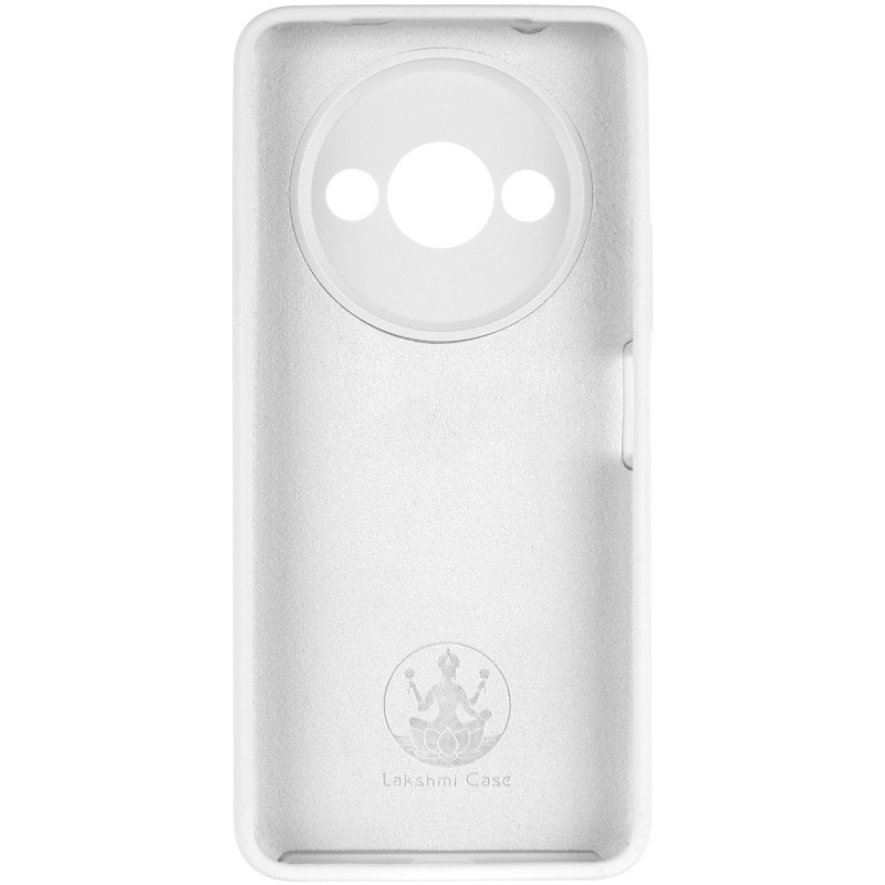 Фото Чохол Silicone Cover Lakshmi Full Camera (AAA) на Xiaomi Redmi A3 (Білий / White) в маназині vchehle.ua