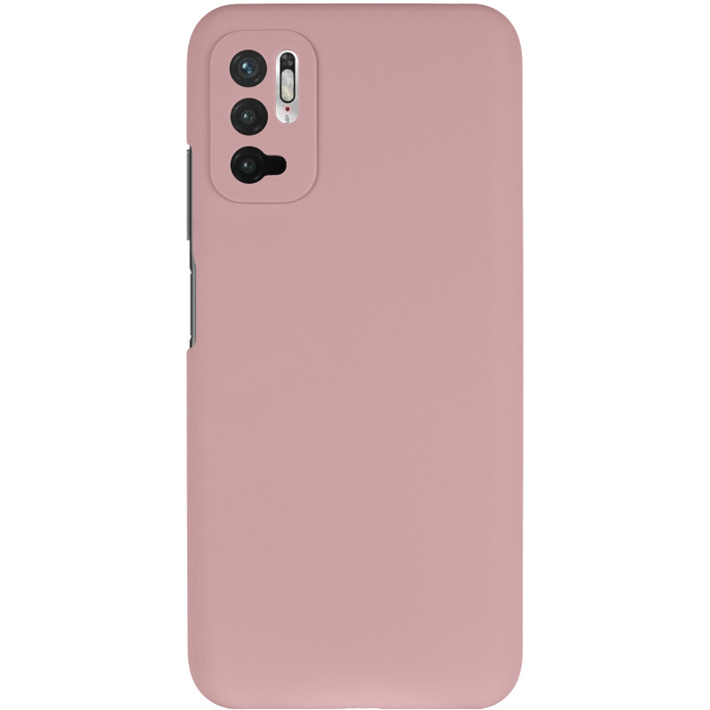 Фото Чехол Silicone Cover Lakshmi Full Camera (AAA) для Xiaomi Redmi Note 10 5G (Розовый / Pink Sand) на vchehle.ua