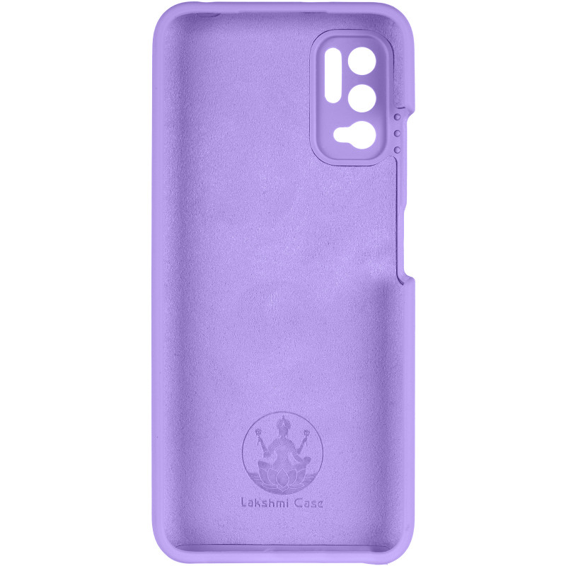 Фото Чехол Silicone Cover Lakshmi Full Camera (AAA) для Xiaomi Redmi Note 10 5G (Сиреневый / Dasheen) в магазине vchehle.ua