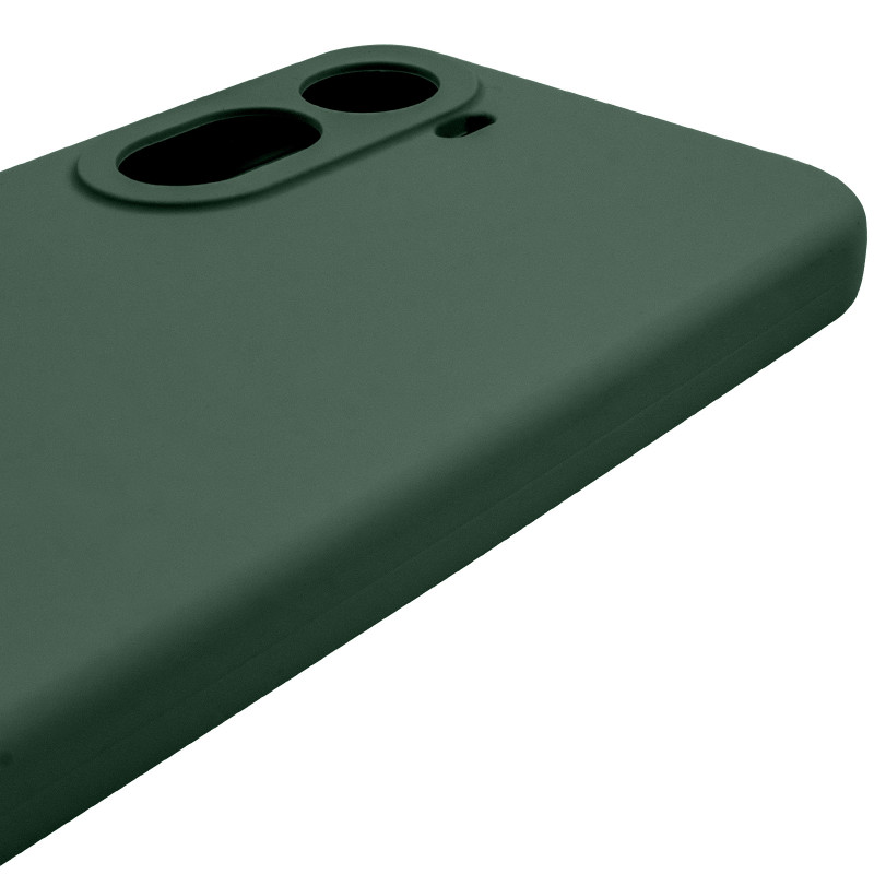 Чохол Silicone Cover Lakshmi Full Camera (AAA) на Xiaomi Redmi A7 Pro 4G / Poco C81 (Зелений / Cyprus Green) в магазині vchehle.ua
