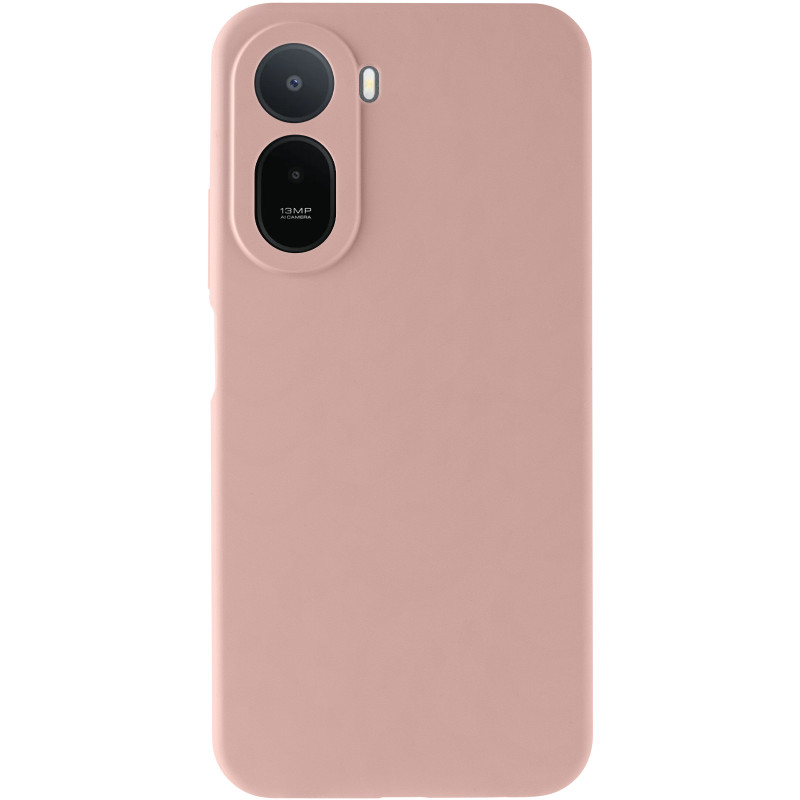 Фото Чохол Silicone Cover Lakshmi Full Camera (AAA) на Xiaomi Redmi A7 Pro 4G / Poco C81 (Рожевий / Pink Sand) на vchehle.ua