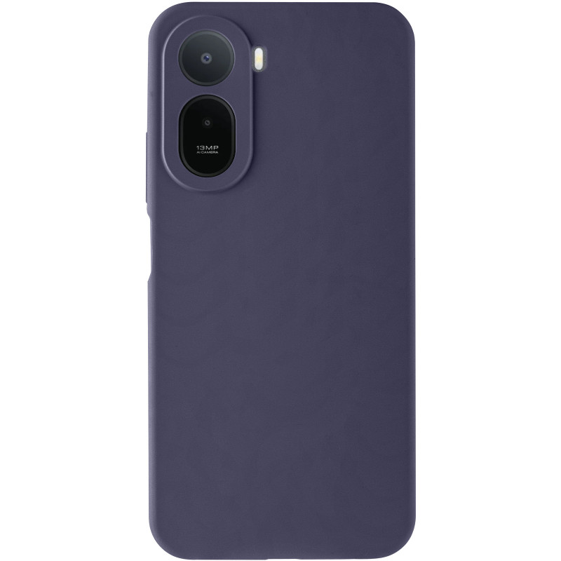 Фото Чохол Silicone Cover Lakshmi Full Camera (AAA) на Xiaomi Redmi A7 Pro 4G / Poco C81 (Темно-синій / Midnight blue) на vchehle.ua