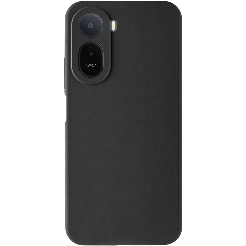 Фото Чохол Silicone Cover Lakshmi Full Camera (AAA) на Xiaomi Redmi A7 Pro 4G / Poco C81 (Чорний / Black) на vchehle.ua