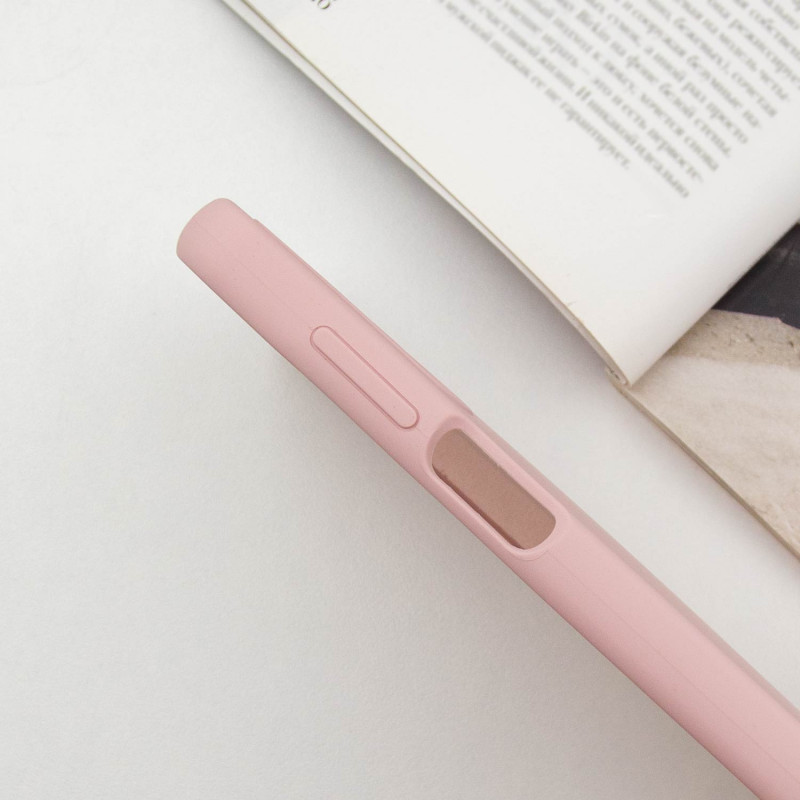 Чохол Silicone Cover Lakshmi Full Camera (AAA) with Logo на Samsung Galaxy A14 4G/5G (Рожевий / Pink Sand) в магазині vchehle.ua