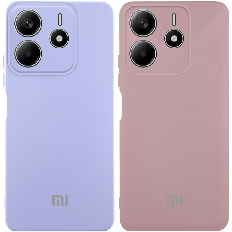 Чохол Silicone Cover Lakshmi Full Camera (AAA) with Logo на Xiaomi Redmi Note 14 5G