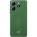 Чохол Silicone Cover Lakshmi Full Camera (AAA) with Logo на Xiaomi Redmi Note 14 5G (Зелений / Cyprus Green)