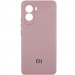 Чехол Silicone Cover Lakshmi Full Camera (AAA) with Logo для Xiaomi Poco M7 (Розовый / Pink Sand)