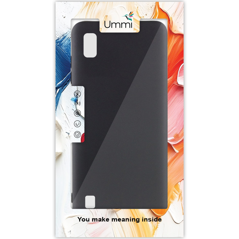 Фото Чохол Silicone Cover Ummi Lakshmi (AA) на Samsung Galaxy A10 (A105F) (Чорний / Black) на vchehle.ua