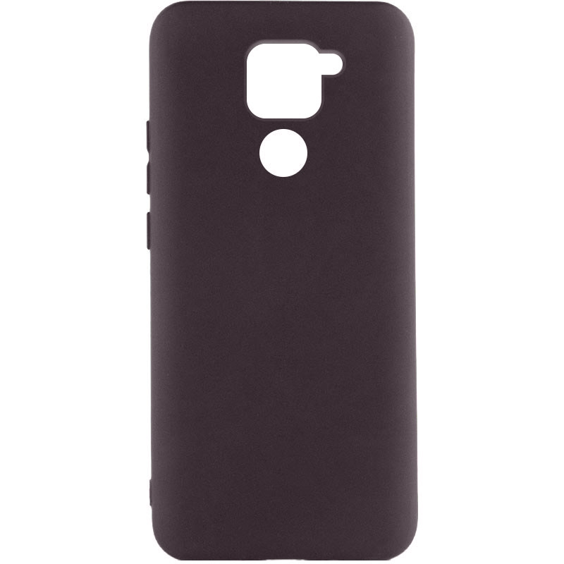 Чохол Silicone Cover Ummi Lakshmi (AA) на Xiaomi Redmi Note 9 / Redmi 10X (Шоколадний / Chocolate)