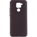 Чохол Silicone Cover Ummi Lakshmi (AA) на Xiaomi Redmi Note 9 / Redmi 10X (Шоколадний / Chocolate)