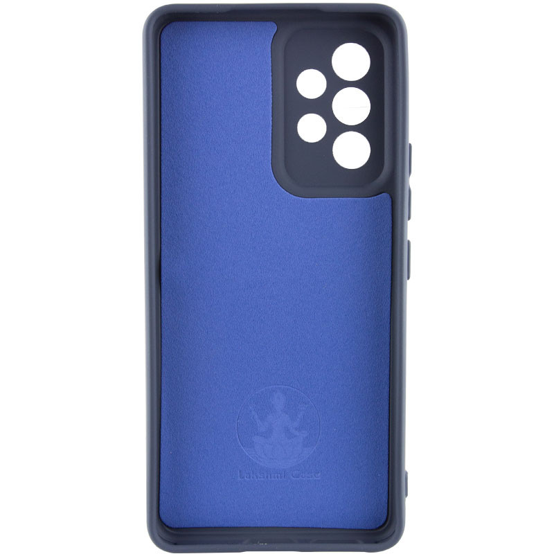 Фото Чохол Silicone Cover Ummi Lakshmi Full Camera (AA) на Samsung Galaxy A52 4G / A52 5G / A52s (Синій / Midnight Blue) на vchehle.ua