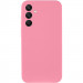 Чехол Silicone Cover Ummi Lakshmi Full Camera (AA) для Samsung Galaxy S25+ (Розовый / Pink)