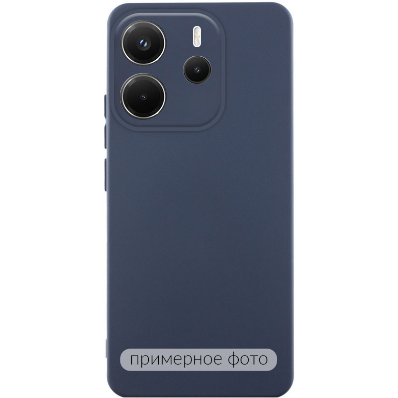 Чохол Silicone Cover Ummi Lakshmi Full Camera (AA) на Xiaomi Redmi Note 14 Pro 4G/5G (Синій / Midnight Blue)