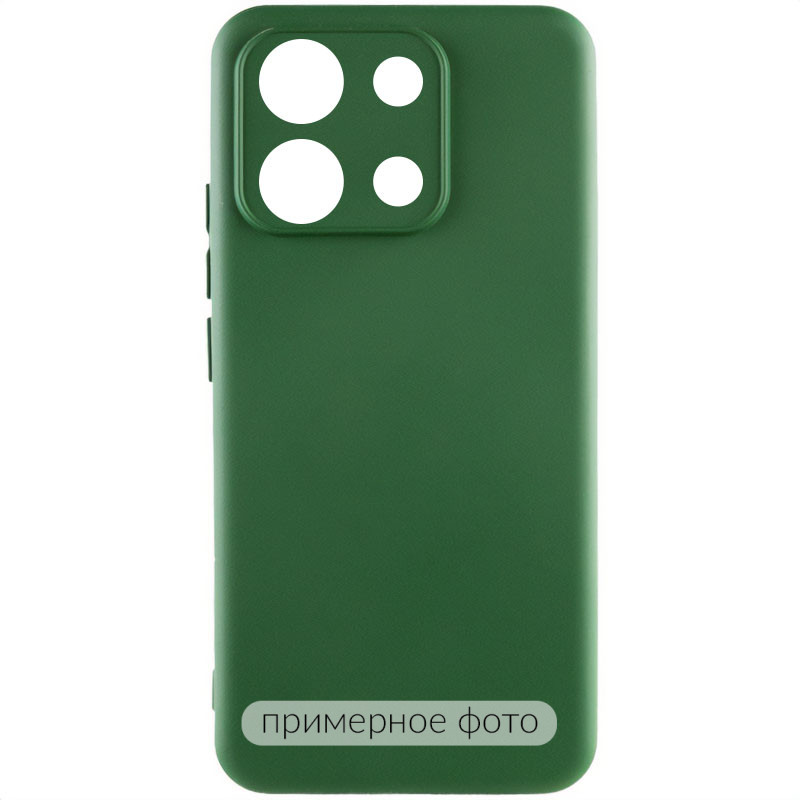 Чехол Silicone Cover Ummi Lakshmi Full Camera (AA) для Xiaomi Redmi A5 / Poco C71 (Зеленый / Dark green)