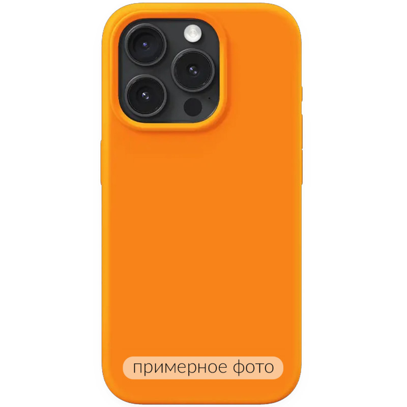 Чохол Silk (AA) NO LOGO with Magnetic Fit на Apple iPhone 17 Pro / 18 Pro (6.3") (Помаранчевий / Orange)