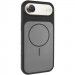 Чехол Silk Duo Color (AA) NO LOGO with Magnetic Fit для Apple iPhone 17 Air (6.5") (Black)