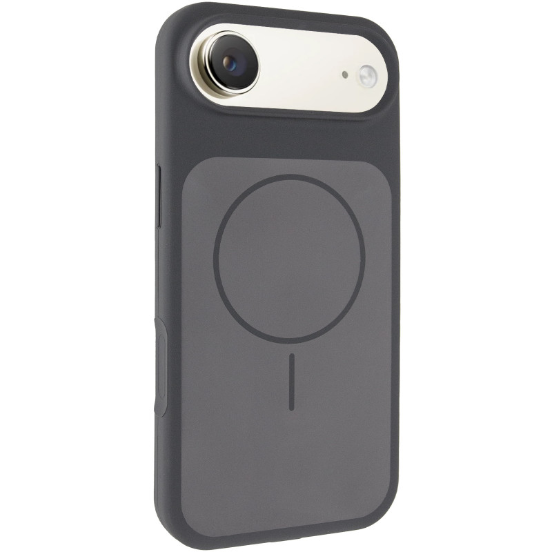 Чехол Silk Duo Color (AA) NO LOGO with Magnetic Fit для Apple iPhone 17 Air (6.5") (Gray)
