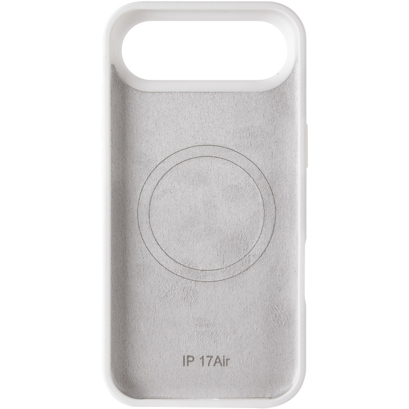 Фото Чехол Silk Duo Color (AA) NO LOGO with Magnetic Fit для Apple iPhone 17 Air (6.5") (White) в магазине vchehle.ua