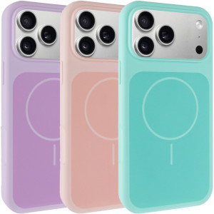 Чехол Silk Duo Color (AA) NO LOGO with Magnetic Fit для iPhone 18 Pro