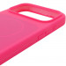 Чохол Silk Duo Color (AA) NO LOGO with Magnetic Fit на Apple iPhone 17 Pro / 18 Pro (6.3") (Barbie Pink) в магазині vchehle.ua