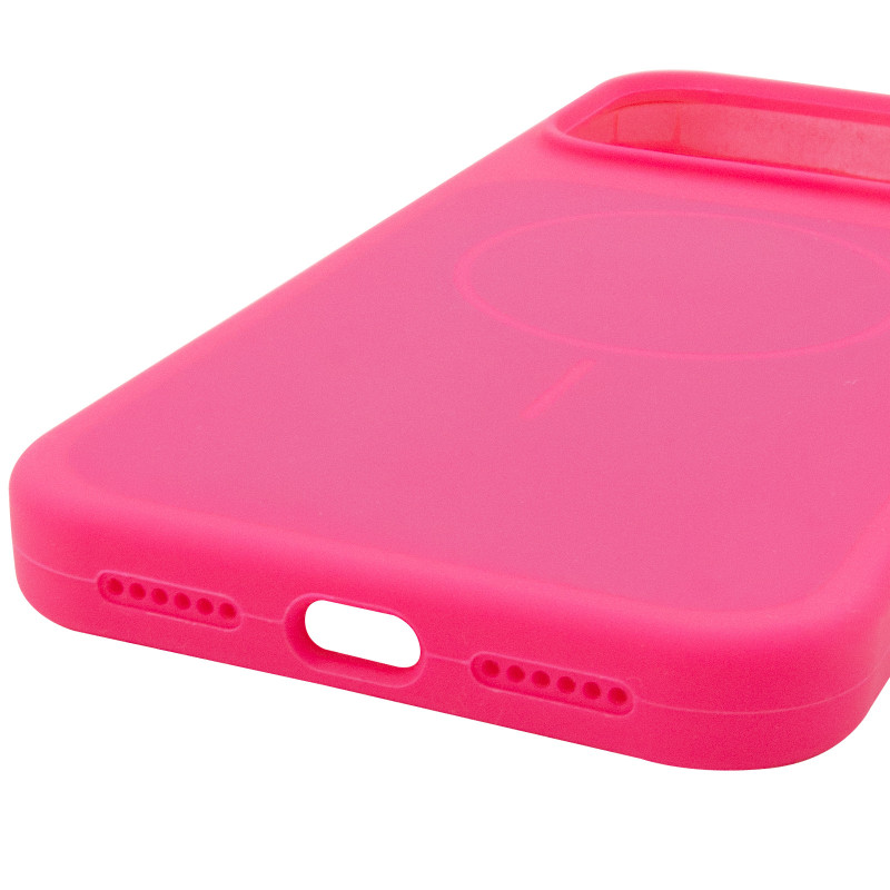 Купити Чохол Silk Duo Color (AA) NO LOGO with Magnetic Fit на Apple iPhone 17 Pro / 18 Pro (6.3") (Barbie Pink) на vchehle.ua