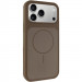 Чохол Silk Duo Color (AA) NO LOGO with Magnetic Fit на Apple iPhone 17 Pro / 18 Pro (6.3") (Brown)