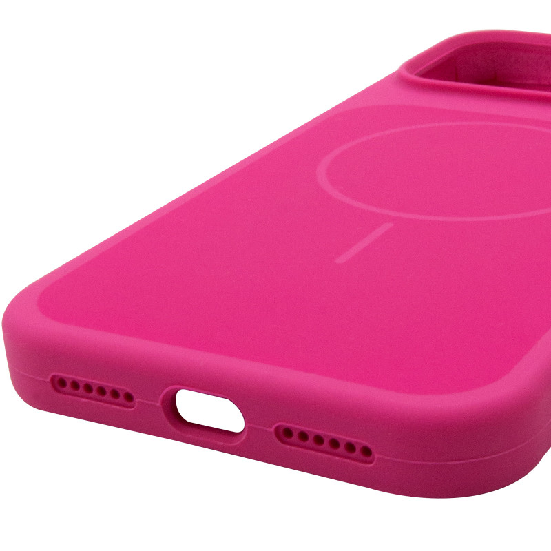 Купити Чохол Silk Duo Color (AA) NO LOGO with Magnetic Fit на Apple iPhone 17 Pro / 18 Pro (6.3") (Dragon Fruit) на vchehle.ua
