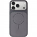 Фото Чохол Silk Duo Color (AA) NO LOGO with Magnetic Fit на Apple iPhone 17 Pro / 18 Pro (6.3") (Gray) на vchehle.ua