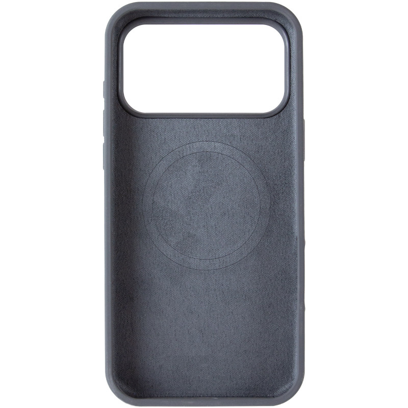 Фото Чохол Silk Duo Color (AA) NO LOGO with Magnetic Fit на Apple iPhone 17 Pro / 18 Pro (6.3") (Gray) в маназині vchehle.ua