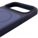 Чохол Silk Duo Color (AA) NO LOGO with Magnetic Fit на Apple iPhone 17 Pro / 18 Pro (6.3") (Midnight Blue) в магазині vchehle.ua