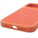 Купити Чохол Silk Duo Color (AA) NO LOGO with Magnetic Fit на Apple iPhone 17 Pro / 18 Pro (6.3") (Orange) на vchehle.ua