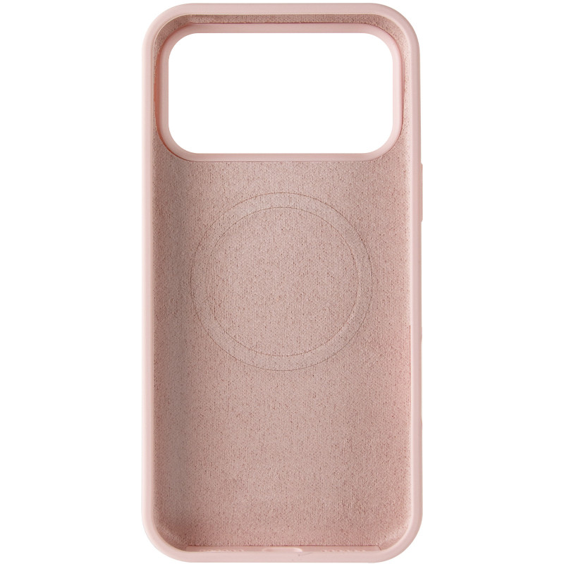 Фото Чохол Silk Duo Color (AA) NO LOGO with Magnetic Fit на Apple iPhone 17 Pro / 18 Pro (6.3") (Pink) в маназині vchehle.ua