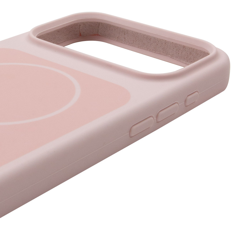 Чохол Silk Duo Color (AA) NO LOGO with Magnetic Fit на Apple iPhone 17 Pro / 18 Pro (6.3") (Pink) в магазині vchehle.ua
