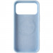 Фото Чохол Silk Duo Color (AA) NO LOGO with Magnetic Fit на Apple iPhone 17 Pro / 18 Pro (6.3") (Sky Blue) в маназині vchehle.ua