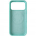 Фото Чохол Silk Duo Color (AA) NO LOGO with Magnetic Fit на Apple iPhone 17 Pro / 18 Pro (6.3") (Turquoise) в маназині vchehle.ua