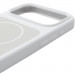 Чохол Silk Duo Color (AA) NO LOGO with Magnetic Fit на Apple iPhone 17 Pro / 18 Pro (6.3") (White) в магазині vchehle.ua