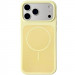 Чохол Silk Duo Color (AA) NO LOGO with Magnetic Fit на Apple iPhone 17 Pro / 18 Pro (6.3") (Yellow)