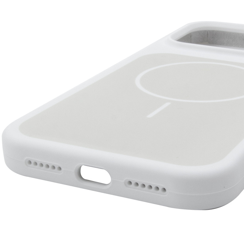 Купить Чехол Silk Duo Color (AA) NO LOGO with Magnetic Fit для Apple iPhone 17 Pro Max / 18 Pro Max (6.9") (White) на vchehle.ua