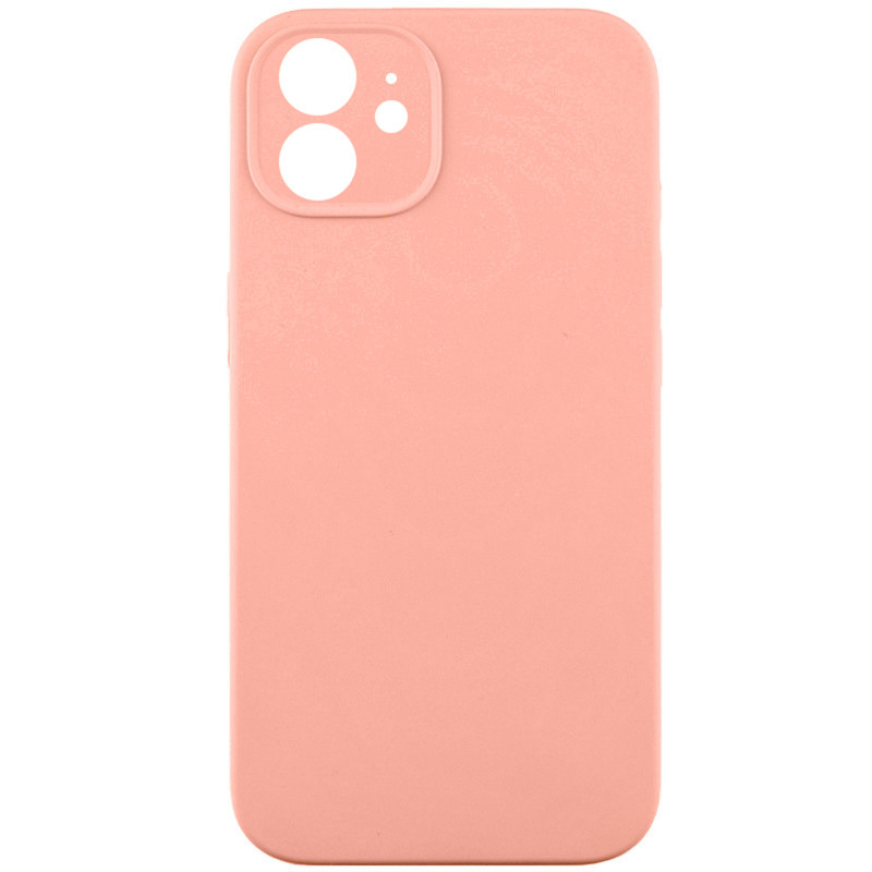 Чехол Silk Full Camera Protective (AA) NO LOGO для Apple iPhone 12 (6.1") (Персиковый / Peach)