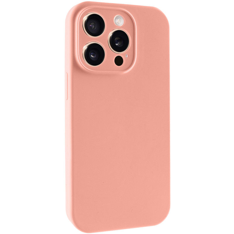 Чехол Silk Full Camera Protective (AA) NO LOGO для Apple iPhone 13 Pro (6.1") (Персиковый / Peach)