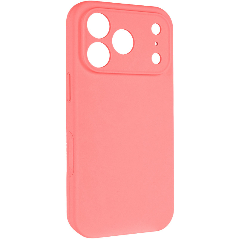 Чехол Silk Full Camera Protective (AA) NO LOGO для Apple iPhone 17 Pro Max (6.9") (Коралловый / Pink Orange)