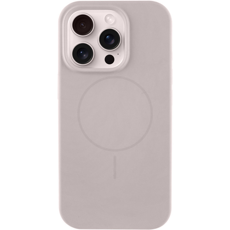 Чехол Silk Full Protective (AA) NO LOGO with Magnetic Fit для Apple iPhone 16 Pro Max (6.9") (Серый / Lavender)