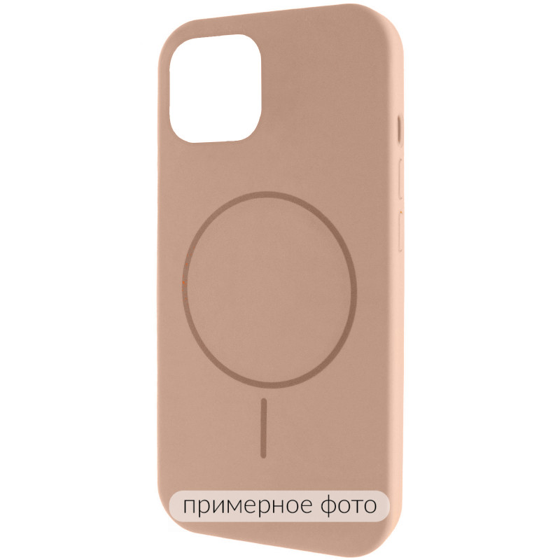 Чехол Silk Full Protective (AA) NO LOGO with Magnetic Fit для Apple iPhone 17 Pro Max (6.9") (Бежевый / Desert Gold)
