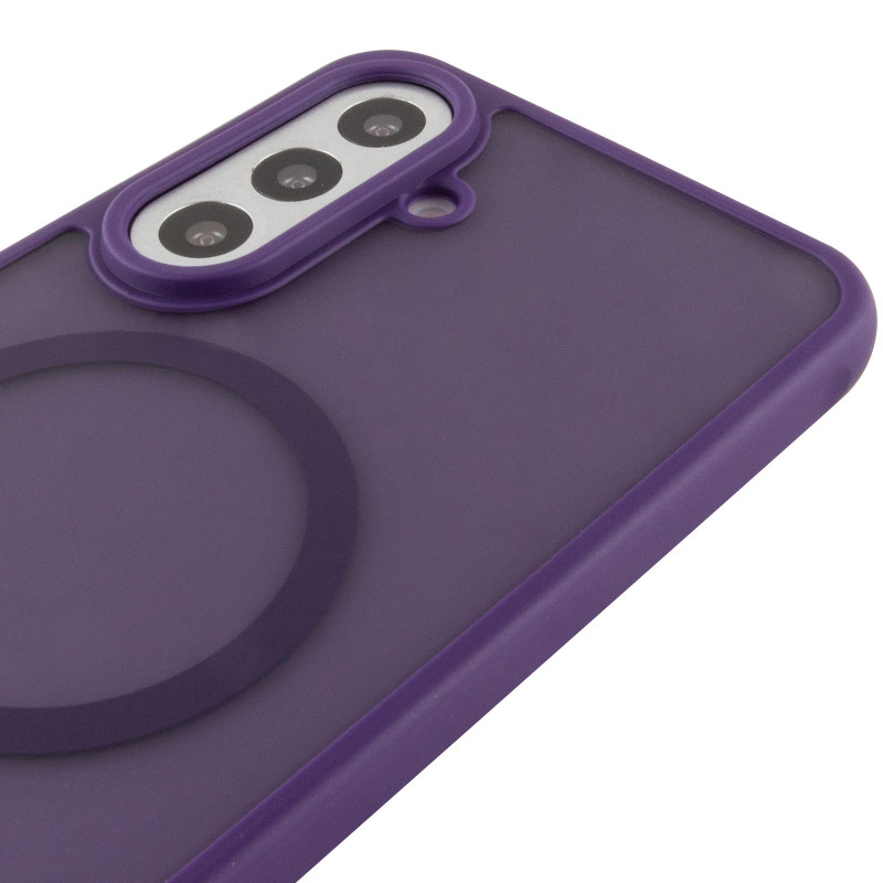 Чехол TPU Bloom with Magnetic Fit для Samsung Galaxy A27 (Purple) в магазине vchehle.ua