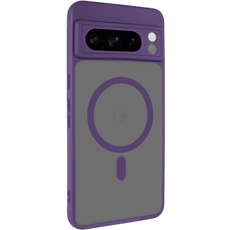 Чохол TPU Bloom with Magnetic Fit на Google Pixel 8 Pro (Purple)