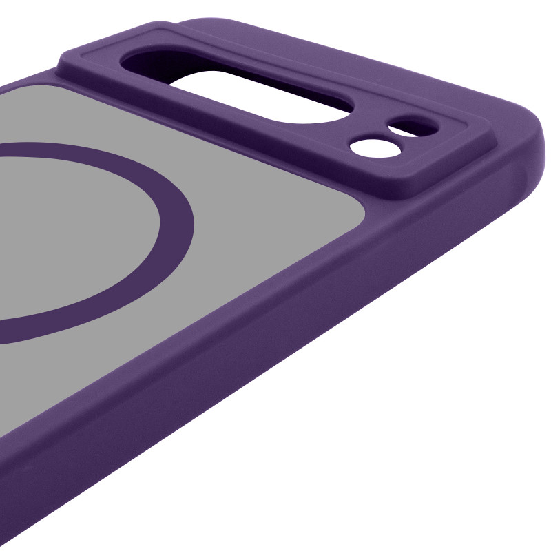 Чохол TPU Bloom with Magnetic Fit на Google Pixel 8 Pro (Purple) в магазині vchehle.ua