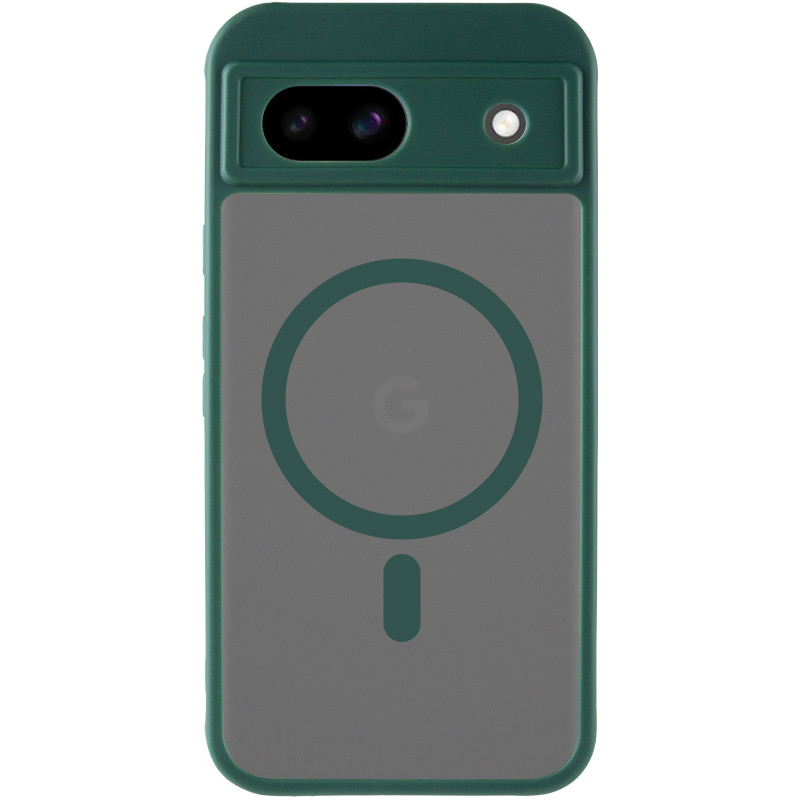Фото Чохол TPU Bloom with Magnetic Fit на Google Pixel 8a (Green) на vchehle.ua
