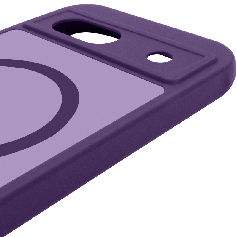 Чохол TPU Bloom with Magnetic Fit на Google Pixel 8a (Purple) в магазині vchehle.ua