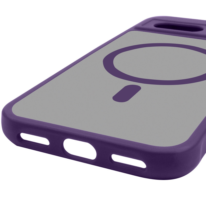 Купити Чохол TPU Bloom with Magnetic Fit на Google Pixel 8a (Purple) на vchehle.ua